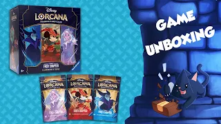 Unboxing Disney Lorcana