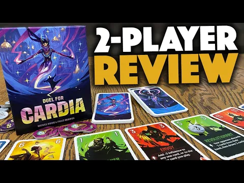 DUEL FOR CARDIA Review - A 2-Player Hit!