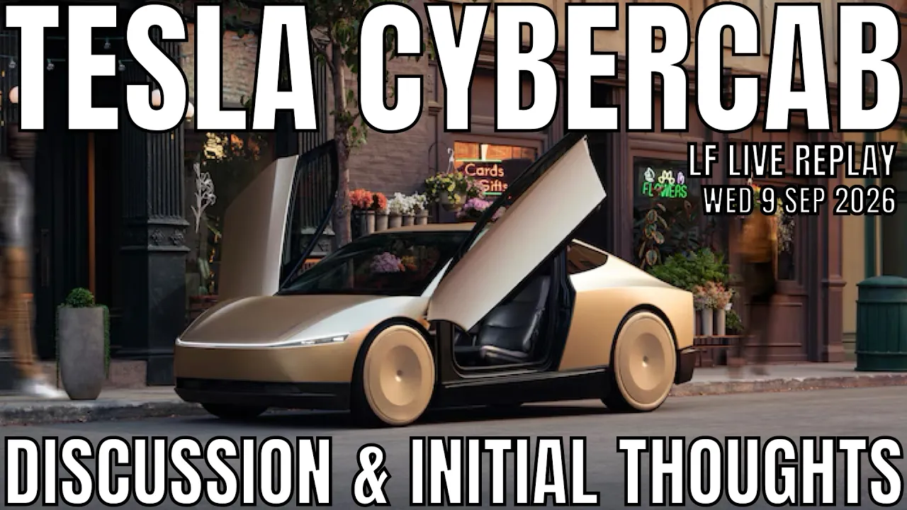Tesla Cybercab Discussion & First Reaction | EV News: Around the World