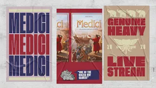 Medici - 6p Teaching, Play-through & Roundtable Discussion by Heavy Cardboard