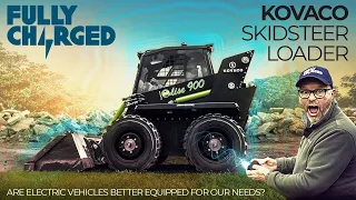 Electric Skid Steer with Remote Control | 100% Independent, 100% Electric