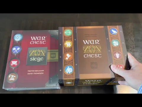 War Chest: Siege Expansion (Alderac) - Unboxing