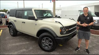 The 2025 Ford Bronco Big Bend is the MOST affordable 4x4 vehicle