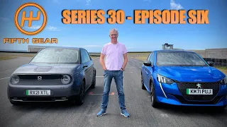 Honda e v Peugeot e-208:  Series 30 - Episode 6 FULL Episode | Fifth Gear