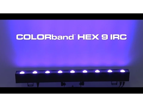 Product video thumbnail for Chauvet COLORband H9 USB Hex-Color LED Bar Light