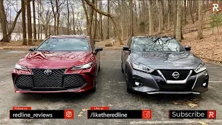 2019 Toyota Avalon Vs Nissan Maxima – Which Big Sedan Is Better?