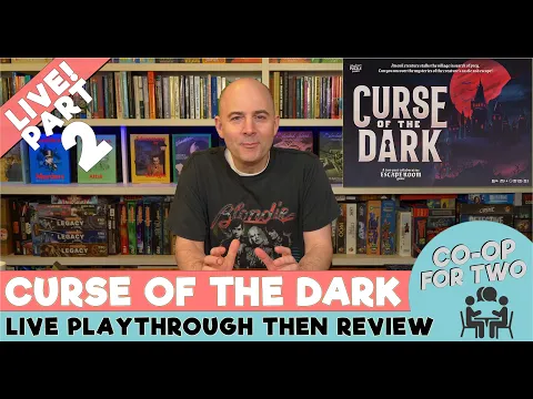 Curse of the Dark (3d map escape room) - PART 2 - Live playthrough then review