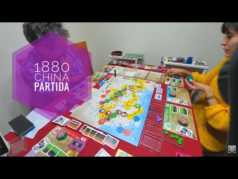 Jugando 1880 China (juego de mesa 18xx)ᴴᴰ