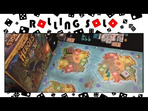 Heroes of Land Air and Sea | Solo Setup & Playthrough | Part #1