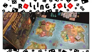 Heroes of Land Air and Sea | Solo Setup & Playthrough | Part #1