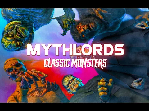 Mythlords: Classic Monsters Unboxing of Sample Box/Components #classicmonsters #monsters #games