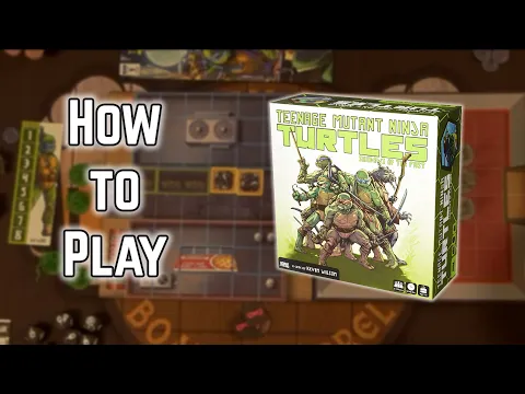 Learn to kick shell with Teenage Mutant Ninja Turtles: Shadows of the Past (How to Play Board Games)