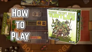 Learn to kick shell with Teenage Mutant Ninja Turtles: Shadows of the Past (How to Play Board Games)