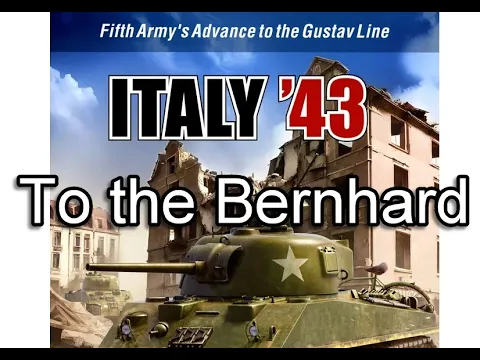 Italy '43 - To the Bernhard Line Scenario #ww2 #wargaming