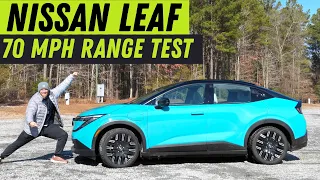 2026 Nissan Leaf 70-MPH Highway Range Test! This Is The Worst Spec For This Test