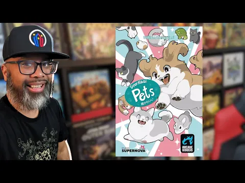 Super Kawaii Pets: Cuteness overload in this card game! (solo play through)