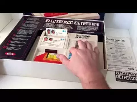 IDEAL 1970's ELECTRONIC DETECTIVE GAME 1979