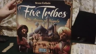 Boardgame Night ; We play Five Tribes