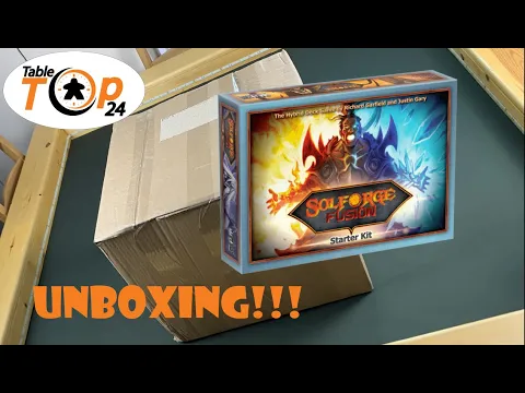 Solforge Fusion Starter Kit Unboxing
