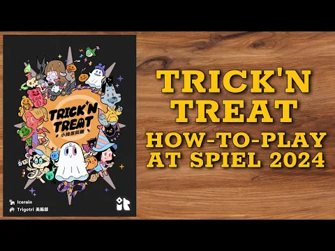 Trick n Treat how-to-play interview at Spiel 2024