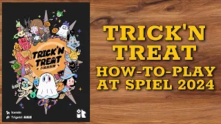 Trick n Treat how-to-play interview at Spiel 2024