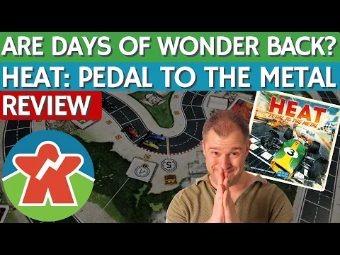 Heat: Pedal to the Metal - Board Game Review - Is Days of Wonder Back?
