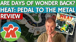 Heat: Pedal to the Metal - Board Game Review - Is Days of Wonder Back?