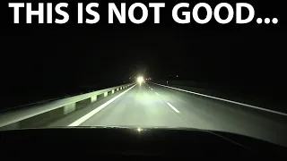 Hyundai Ioniq 9 adaptive headlights test