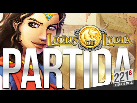 Lions of Lydia | tutorial y partida | Juego de mesa