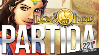 Lions of Lydia | tutorial y partida | Juego de mesa