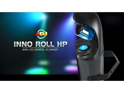 Product video thumbnail for American DJ Inno Roll HP LED Barrel Scanner 2 Pack