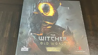 The Witcher: Old World Legendary Hunt Expansion (Go On Board) - Unbox & First Look