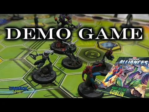 Demo Game- Marvel Crisis Protocol : Alliances - Learning to Play at Adepticon