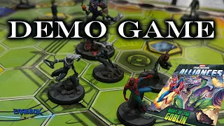 Demo Game- Marvel Crisis Protocol : Alliances - Learning to Play at Adepticon
