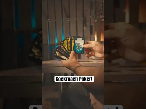 Let’s play some cockroach poker! #boardgame
