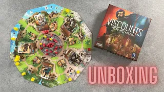 Viscounts of the West Kingdom Board Game Unboxing