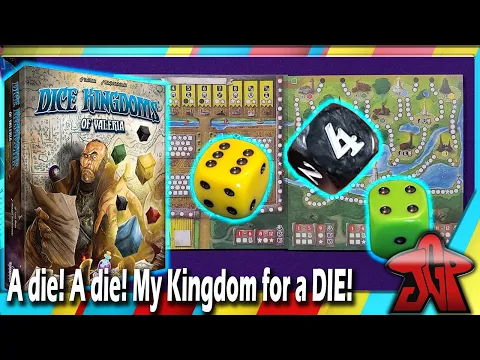 Dice Kingdoms of Valeria unboxing