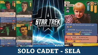 DGA Plays Board Games: Star Trek: Captain's Chair - Solo / Cadet Practice #8 (Sela)