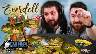 Full Everdell Playthrough | Belfair Expansion & Critter Chaos