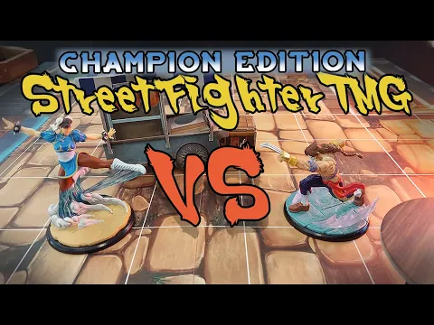 CHAMPION EDITION Street Fighter the Miniatures Game: Chun-Li Vs Vega