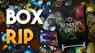 Wonders of the First Player Booster Box Unboxing! 30 Packs Opened
