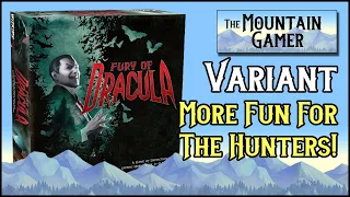 Nocturnal Travel variant ➤ Fury of Dracula【ツ】Semi-Cooperative Game, Horror Theme, Hidden Movement