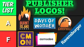 Tier Ranking - Publisher Logos! (Part 1)