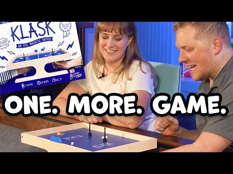 We Can’t Stop Playing KLASK | Air Hockey but Better