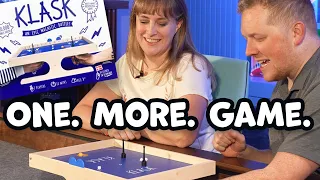 We Can’t Stop Playing KLASK | Air Hockey but Better