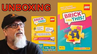 Unboxing Brick Like This! A Lego Board Game designed by Luca Bellini and published by Dotted Games