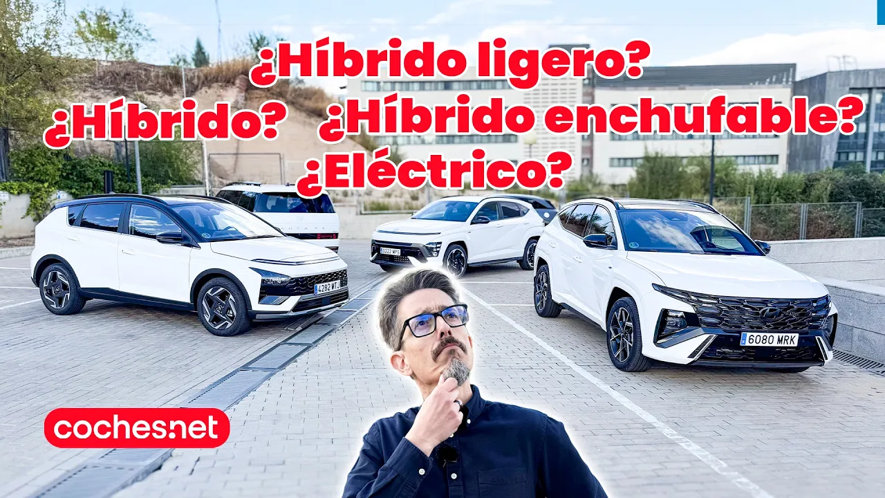 ¿Cómo funcionan los coches híbridos y eléctricos? 5 Tecnologías de Electrificación | SUV Hyundai