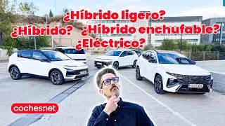 ¿Cómo funcionan los coches híbridos y eléctricos? 5 Tecnologías de Electrificación | SUV Hyundai