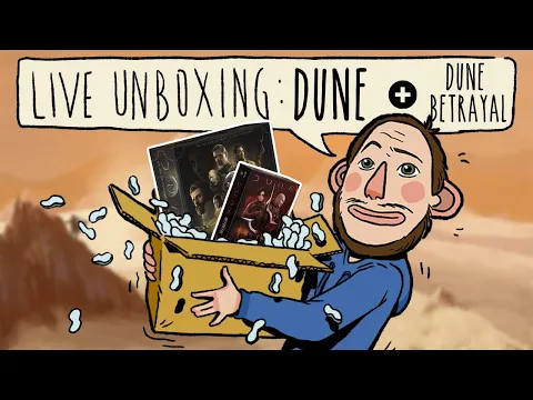 Live Unboxing - Dune (Conquest) + Dune Betrayal