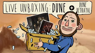 Live Unboxing - Dune (Conquest) + Dune Betrayal